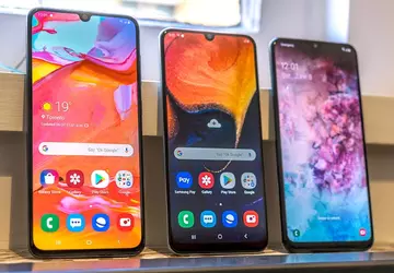 Samsung Galaxy A70, Galaxy A20 i ...
