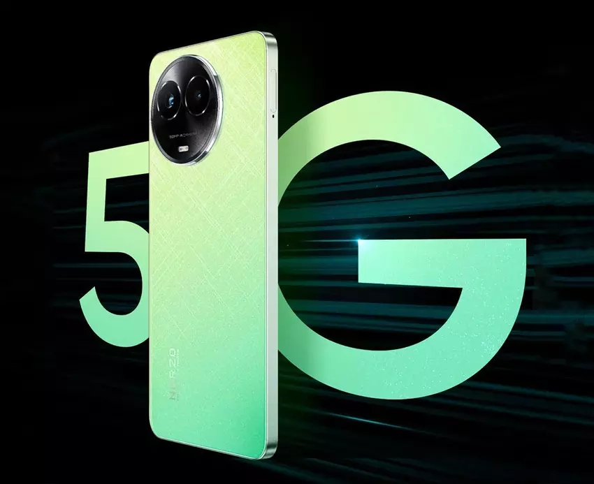 To już oficjalne: realme Narzo 60x z ekranem 120 Hz, układem MediaTek Dimensity 6100+ i ładowaniem 33 W zostanie zaprezentowany 6 września.