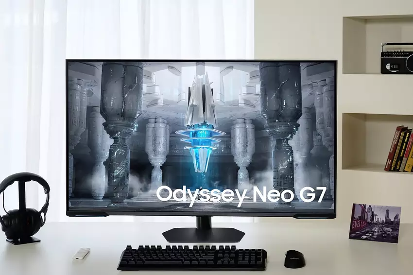 Samsung zaprezentował model Odyssey Neo G7 (G70NC): 43" monitor do gier z ekranem 4K Mini LED przy 144 Hz za 982 USD
