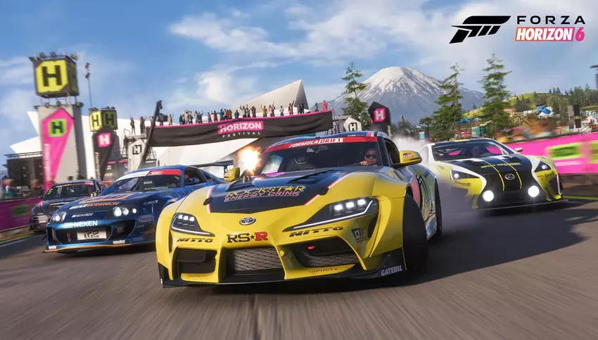 Grafika z gry Forza Horizon 6