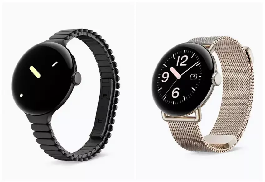 Google Pixel Watch 2 pojawił się na wysokiej jakości renderach z nowymi metalowymi paskami