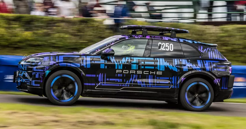 Porsche Cayenne Electric bije rekordy nie czekając na rozpoczęcie sprzedaży