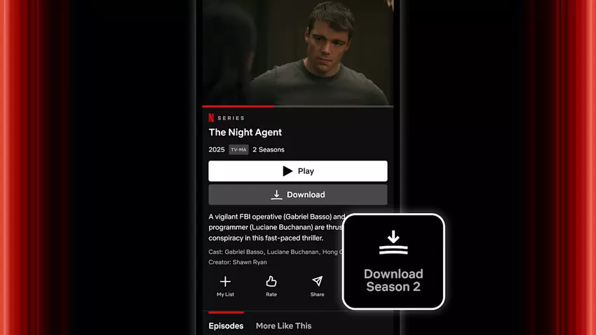Netflix dla iOS dodaje przycisk umożliwiający pobranie całego sezonu serialu jednym kliknięciem