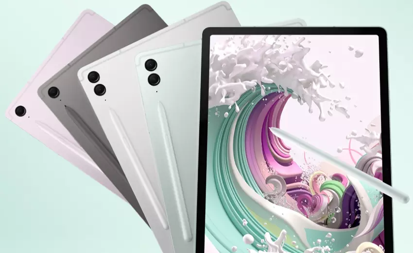 Samsung Galaxy Tab S9 FE i Galaxy Tab S9 FE+: linia tabletów z ekranami do 12,4″, odświeżaniem 90 Hz, stopniem ochrony IP68 i obsługą rysika S Pen
