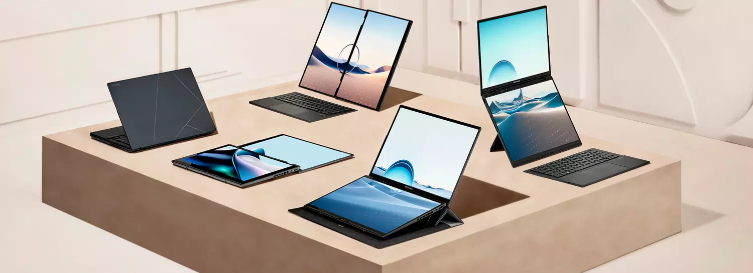 ASUS Zenbook Duo (2024): pierwszy na świecie laptop z dwoma ekranami dotykowymi OLED i klawiaturą Bluetooth