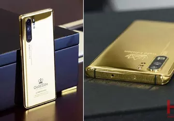 Drogi i bogaty: złoty Huawei P30 ...
