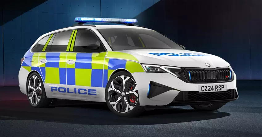 Škoda Octavia vRS gotowa dla flot policyjnych