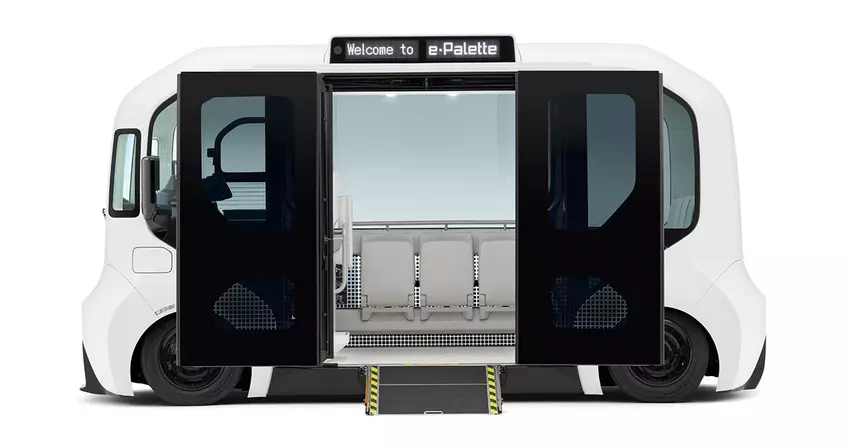 Toyota wprowadza na rynek elektryczny shuttle e-Palette