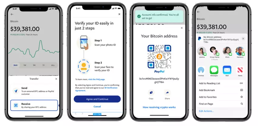 PayPal w końcu zezwolił klientom na przenoszenie ich kryptowalut do alternatywnych portfeli
