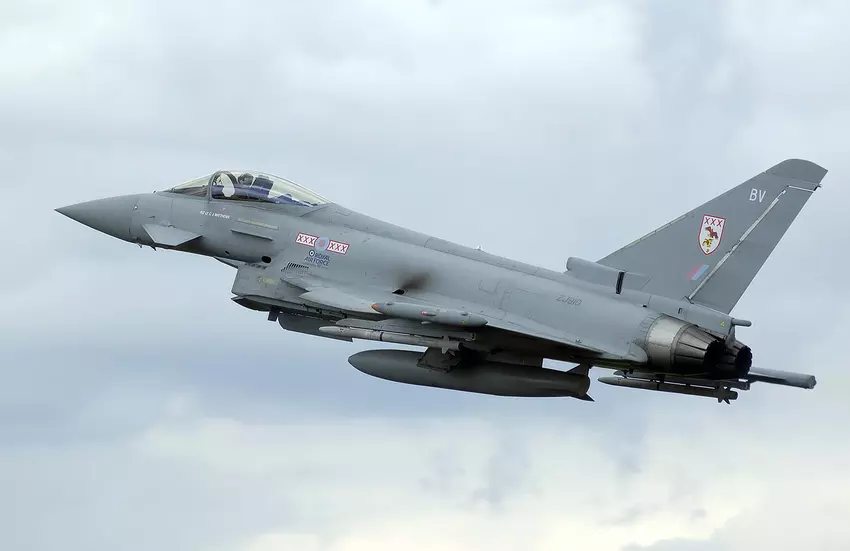 Eurofighter Typhoon. Ilustracja z Wikipedii
