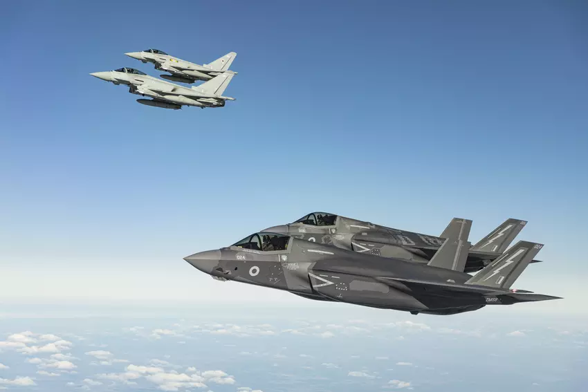 Brytyjski F-35B, Królewskie Siły Powietrzne Wielkiej Brytanii