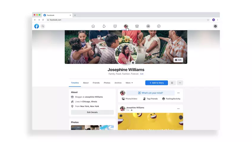 Facebook testuje nowy wygląd