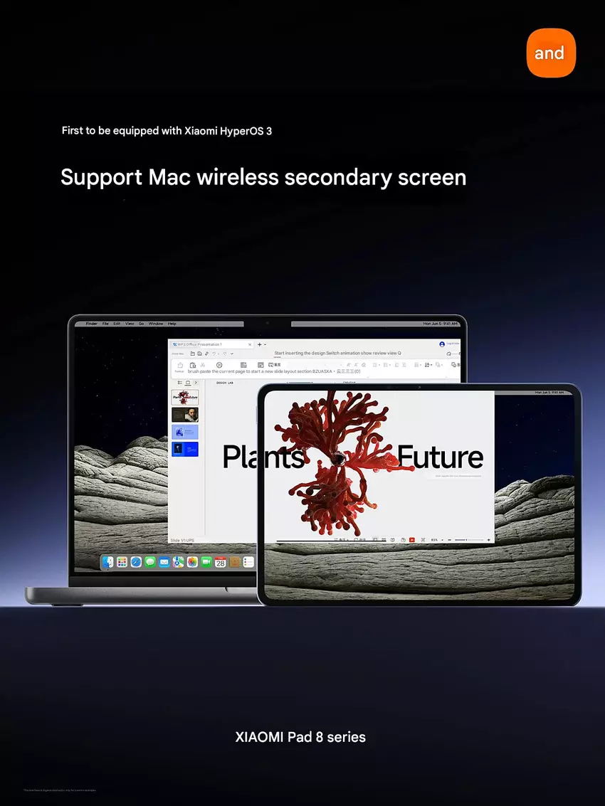 Tablety Xiaomi Pad 8 otrzymają rozszerzone wsparcie dla Mac — transmisja ekranu jak w iPadzie