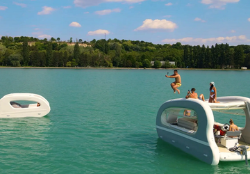 Portless Catamaran - dwupokładowy katamaran o ...