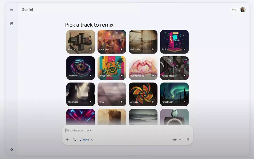Google DeepMind Lyria model do generowania muzyki
