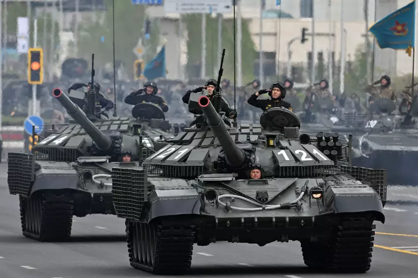 Kazachstan „zmodernizował” swoje T-72A na szybko, więc nic nie udało się zaktualizować