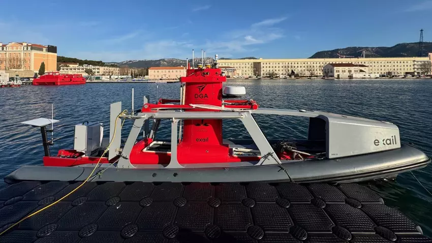 DriX H8 to dron powierzchniowy opracowany przez firmę Exail