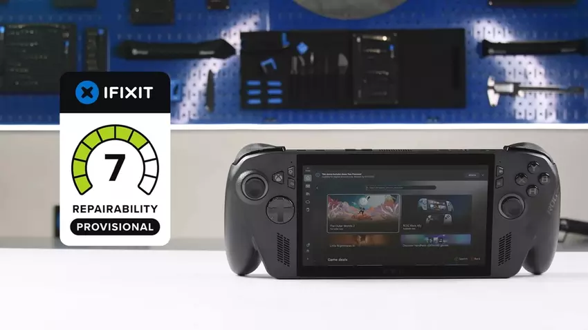 Przenośna konsola ROG Xbox Ally X otrzymała 7 na 10 od iFixit — można naprawić, ale jest to trudne