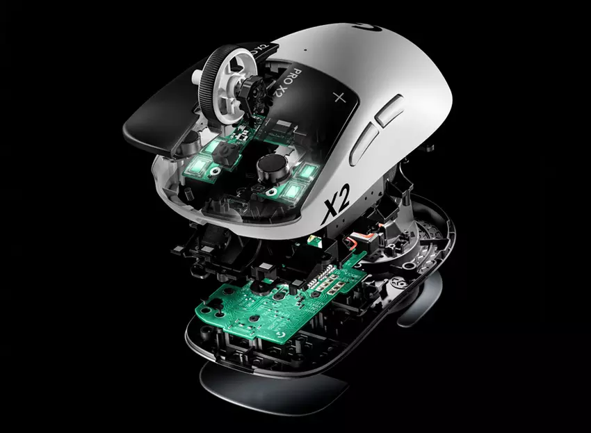 Zdjęcie Logitech G Pro X2 Superstrike - Zbliżenie na obudowę