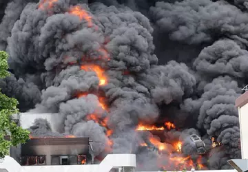 Pożar na dużą skalę w Berlinie: ...