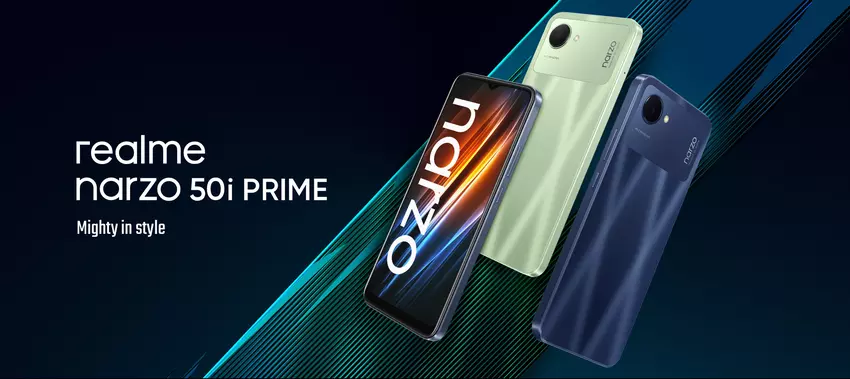 realme Narzo 50i Prime: wyświetlacz LCD, chip Unisoc T612 i bateria 5000mAh za 100$