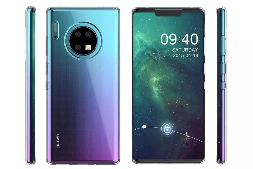 Huawei Mate Pro 30 pokazał się na żywo w metrze