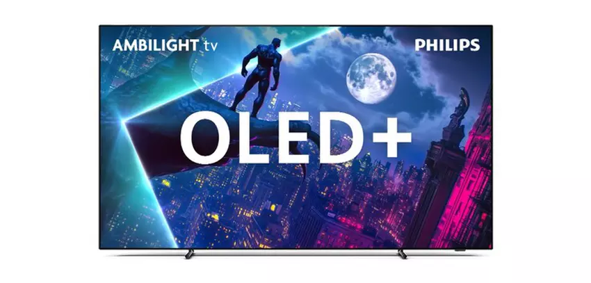 Philips zapowiada nowy flagowy telewizor OLED+950 o jasności 3700 nitów i ulepszonym odwzorowaniu kolorów.