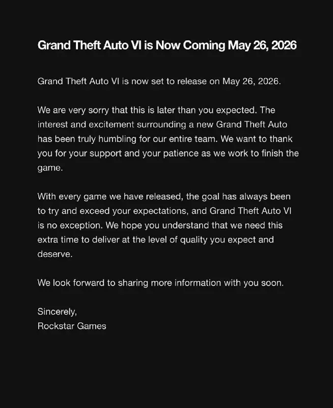 Okładka Grand Theft Auto VI