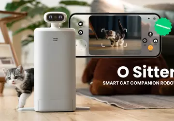 HHOLOVE O Sitter: inteligentny robot-opiekun kotów ...