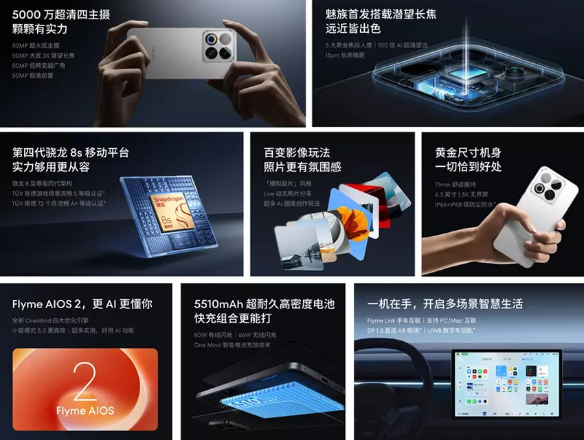 Flagowy smartfon Meizu 22