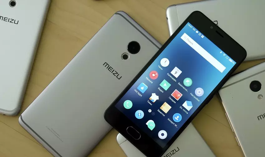 Pokaż wykres wyjściowy smartfon Meizu dla 2018