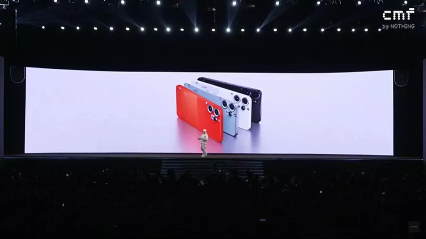 Kolorowe opcje obudowy CMF Phone 2 Pro