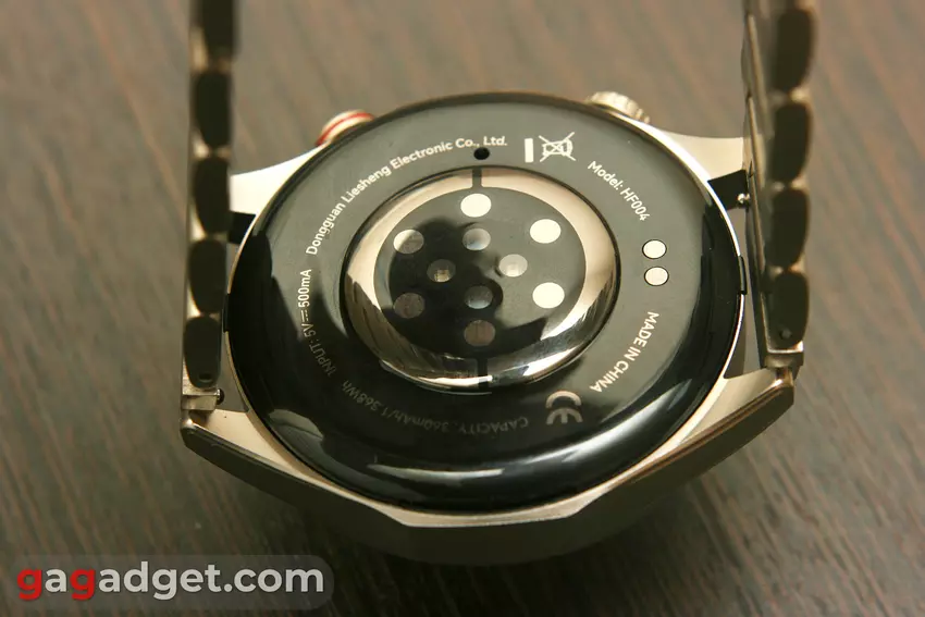 Задняя крышка Haylou Solar 5 с датчиками и контактами для зарядки