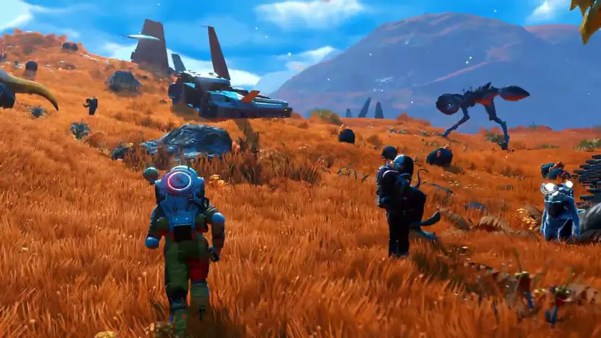 No Man’s Sky otrzymało aktualizację z rozbudowanym budynkiem bazowym i organicznymi fregatami