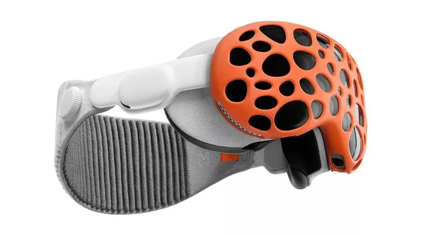 Firma dbrand wypuściła etui dla Apple Vision Pro, które chroni ekran i przypomina kratownicę