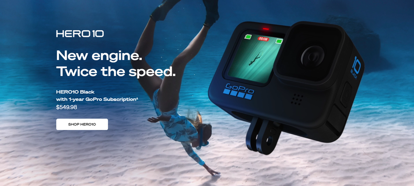 GoPro Hero 10 Black - 4K przy 120 FPS i stabilizacja HyperSmooth 4.0 za 550 dolarów