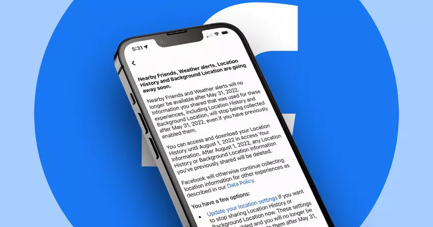 Facebook wycofa funkcję Znajomi w pobliżu i inne funkcje oparte na lokalizacji