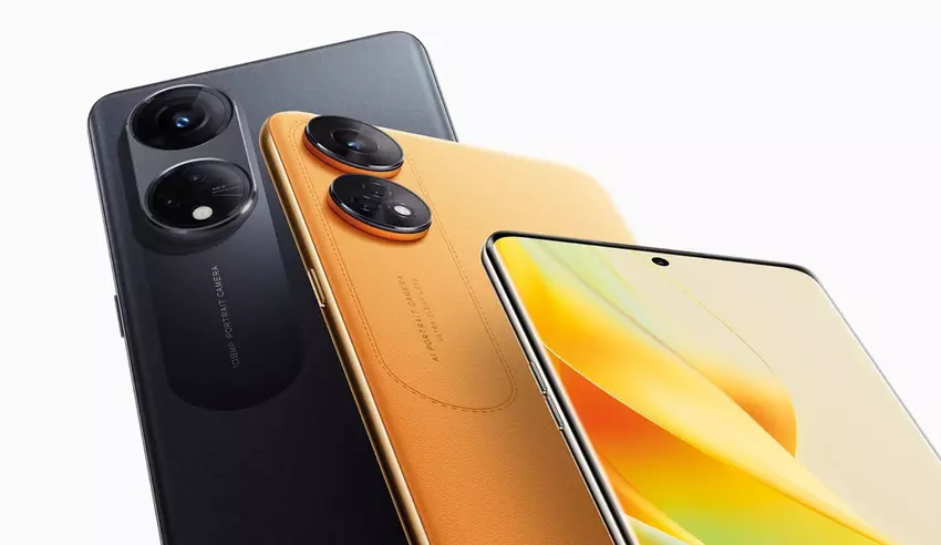 To już oficjalne: OPPO Reno 8T z układem MediaTek Helio G99 i aparatem 108 MP odsłonięte 8 lutego