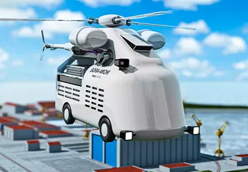 SORA-MICHI: koncepcyjna ciężarówka z funkcją helikoptera ...