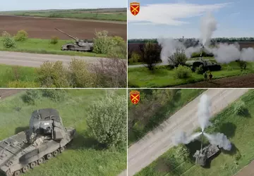 Ukraińskie Siły Zbrojne pokazują rzadkie wideo ...