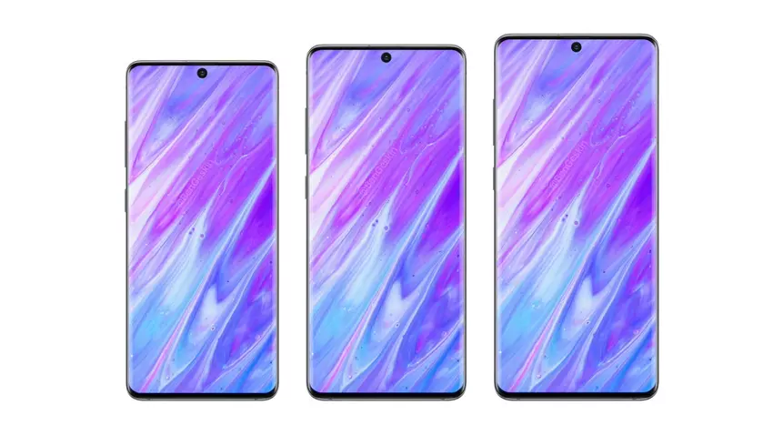 Model Three Galaxy S11 pojawił się w obrazach koncepcyjnych z wycięciem, jak w Galaxy Note 10