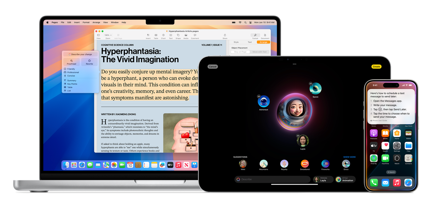 Apple Intelligence zajmuje prawie dwa razy więcej miejsca w 2 miesiące po premierze