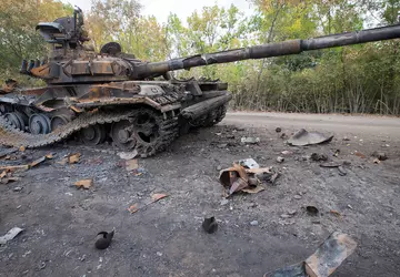 Cztery czołgi i trzy BMP: AFU ...