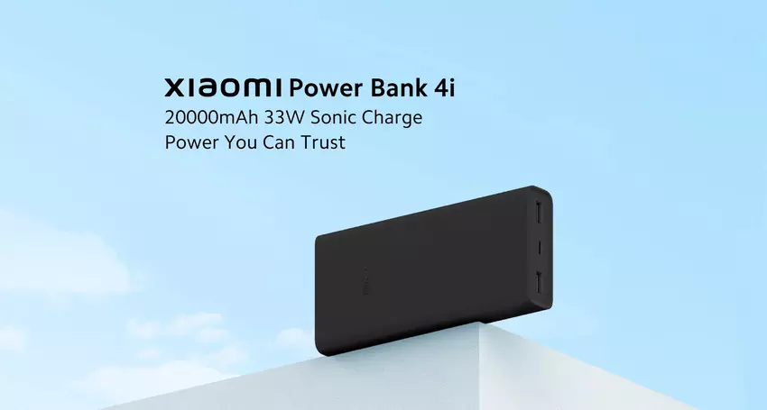 Xiaomi wprowadziło na rynek Power Bank 4i o pojemności 20 000 mAh za 26 dolarów.
