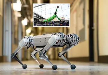 Pies-robot Mini Cheetah staje się bramkarzem ...