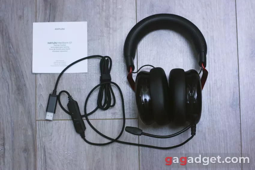 Zawartość opakowania Haylou HexStorm G1