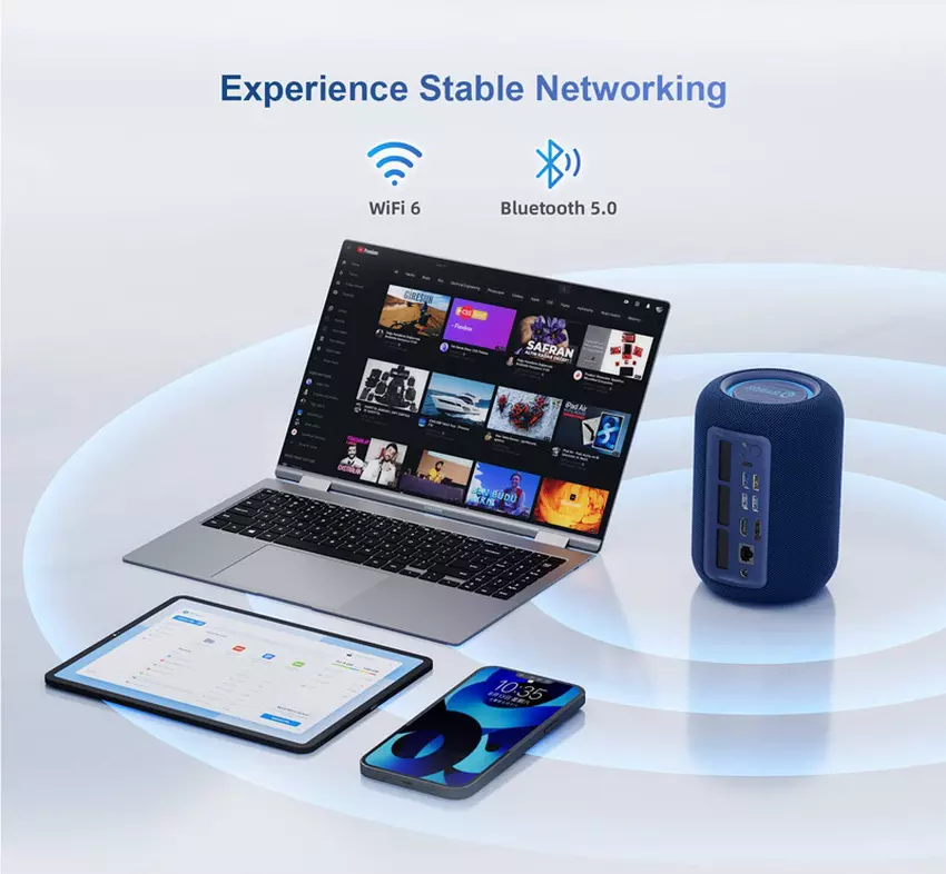 GTBox T1 mini-komputer z designem głośnika Bluetooth