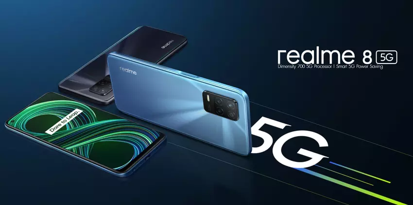 Realme 8 5G jest dostępny w obniżonej cenie 254 dolarów na AliExpress