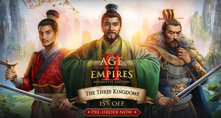 W maju Age of Empires II: Definitive Edition otrzyma dużą aktualizację The Three Kingdoms i zadebiutuje na PlayStation 5