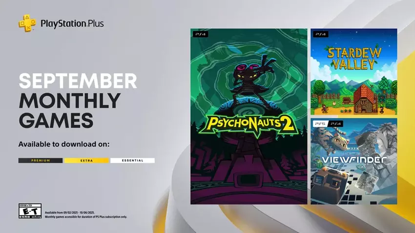 We wrześniowej ofercie gier PS Plus znajdą się słynne Psychonauts 2 i Stardew Valley